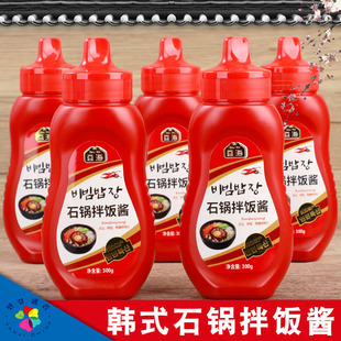 延边朝鲜族全州拌饭 石锅拌饭酱 韩式米村拌酱 甜辣椒酱烤串酱料
