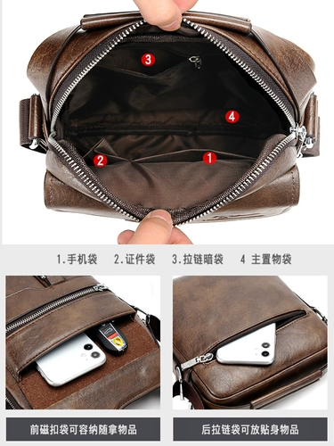 Сумка на одно плечо, сумка через плечо, из натуральной кожи