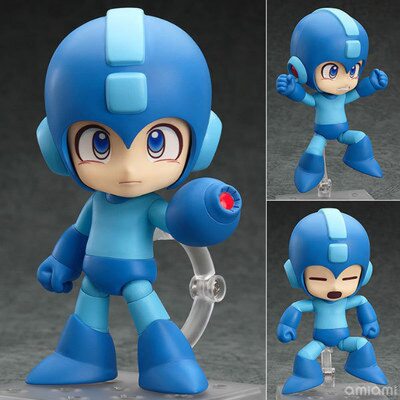 Q版粘土 Rockman 元祖 556# 洛克人 打手炮 可动换脸公仔盒装