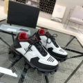 Black, White, and Red Lining