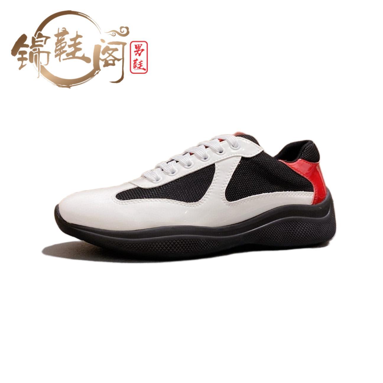 秋季低帮欧美撞色透气休闲鞋