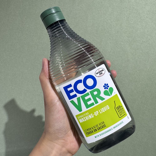 ecover欧维洁洗洁精家用无残留不伤手食品级洗碗液a类果蔬清洗剂