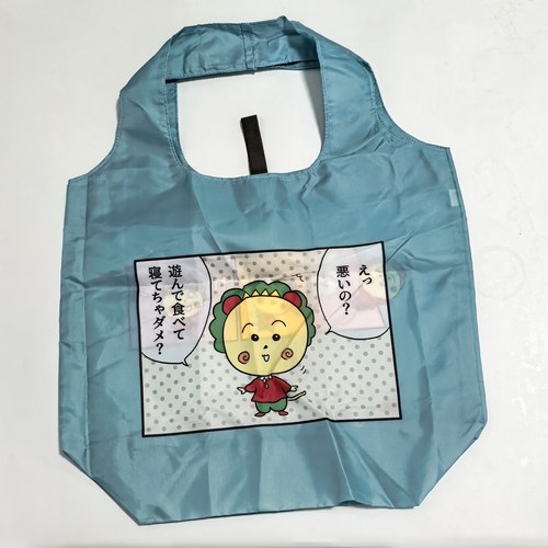 日单可爱卡通coji-coji可折叠环保袋购物袋单肩包手提包收纳包