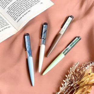 日单 限定款 可爱小动物旋转圆珠笔 浮游飘浮圆珠笔