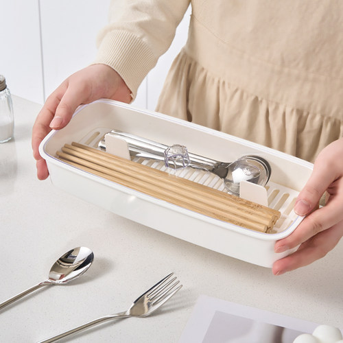 厨房沥水筷子盒家用储物盒