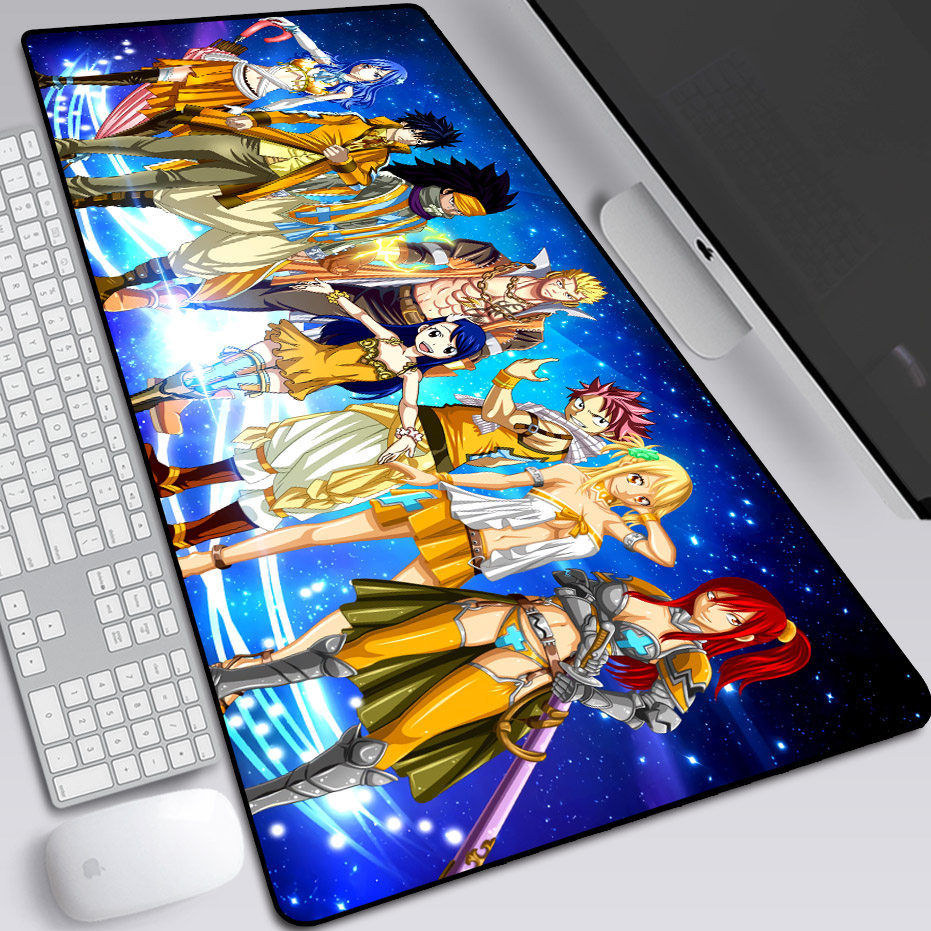 达顿翡翠托马菲奥雷魔导少年妖精的尾巴鼠标垫超大锁边笔记本桌垫