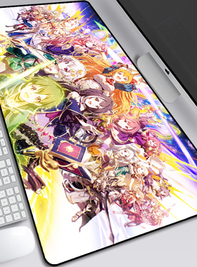 ReDive公主连结鼠标垫可可萝臭鼬凯露佩可莉姆周边游戏卡牌键盘垫