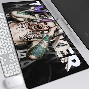 小丑鼠标垫The Napier丑爷小布丁周边超大动漫键盘办公桌垫 Joker