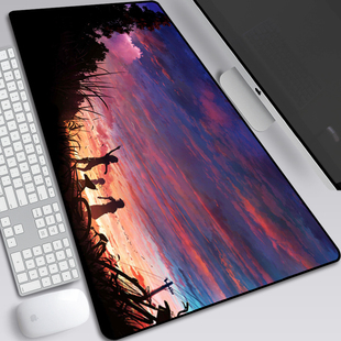 Centimeters Second秒速5厘米鼠标垫动漫办公周边超大键盘垫 per