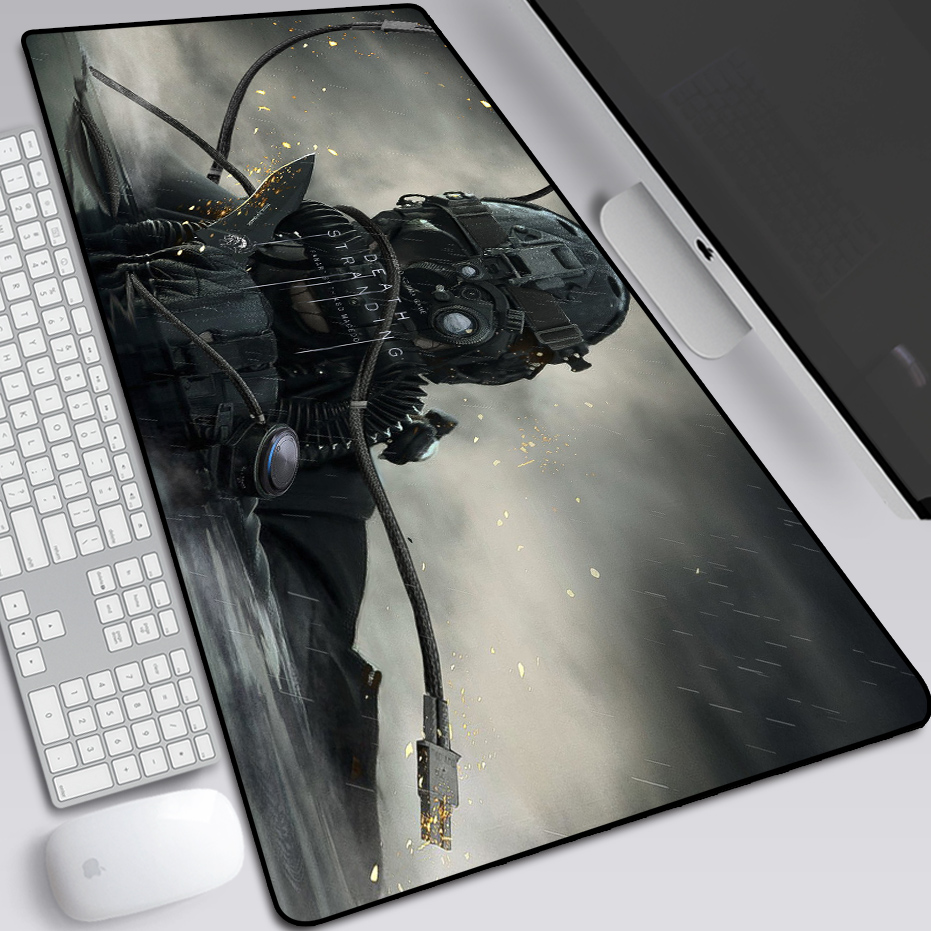 Death Stranding山姆之绊死亡搁浅鼠标垫超大锁边桌垫游戏键盘垫