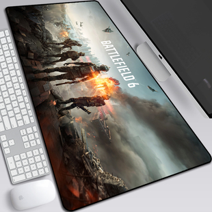 Battlefield战地风云6鼠标垫游戏周边超大电竞男女生宿舍键盘桌垫