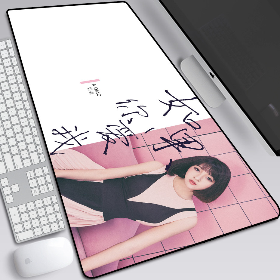 DIY定制生日礼物笔记本肖莎阿悄鼠标垫键盘办公桌垫写字台书桌垫