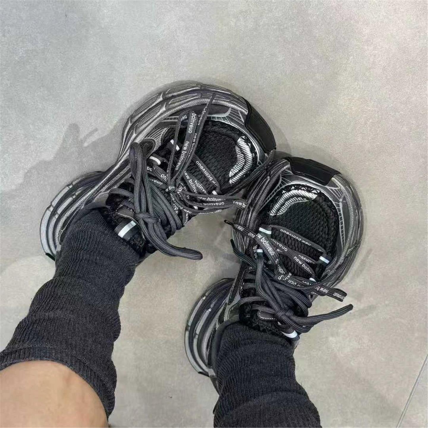 韩国BORA│透气老爹鞋女时尚厚底百搭休闲运动潮鞋慢跑鞋春秋新款