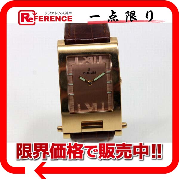 ÈðÊ¿¶þÊÖÔ×°ÊÖ±í À¥ÂØ CORUM 18kõ¹å½ð ʯӢ Å®±í