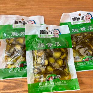 嫩脆瓜片酱菜 片酱瓜138g 脆瓜 响当当脆黄瓜