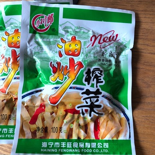 小川郎油炒榨菜丝酱菜100克
