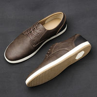 Men's Casual Single Shoes Plus Size 49 50 Leather Sneakers thumbnail 8