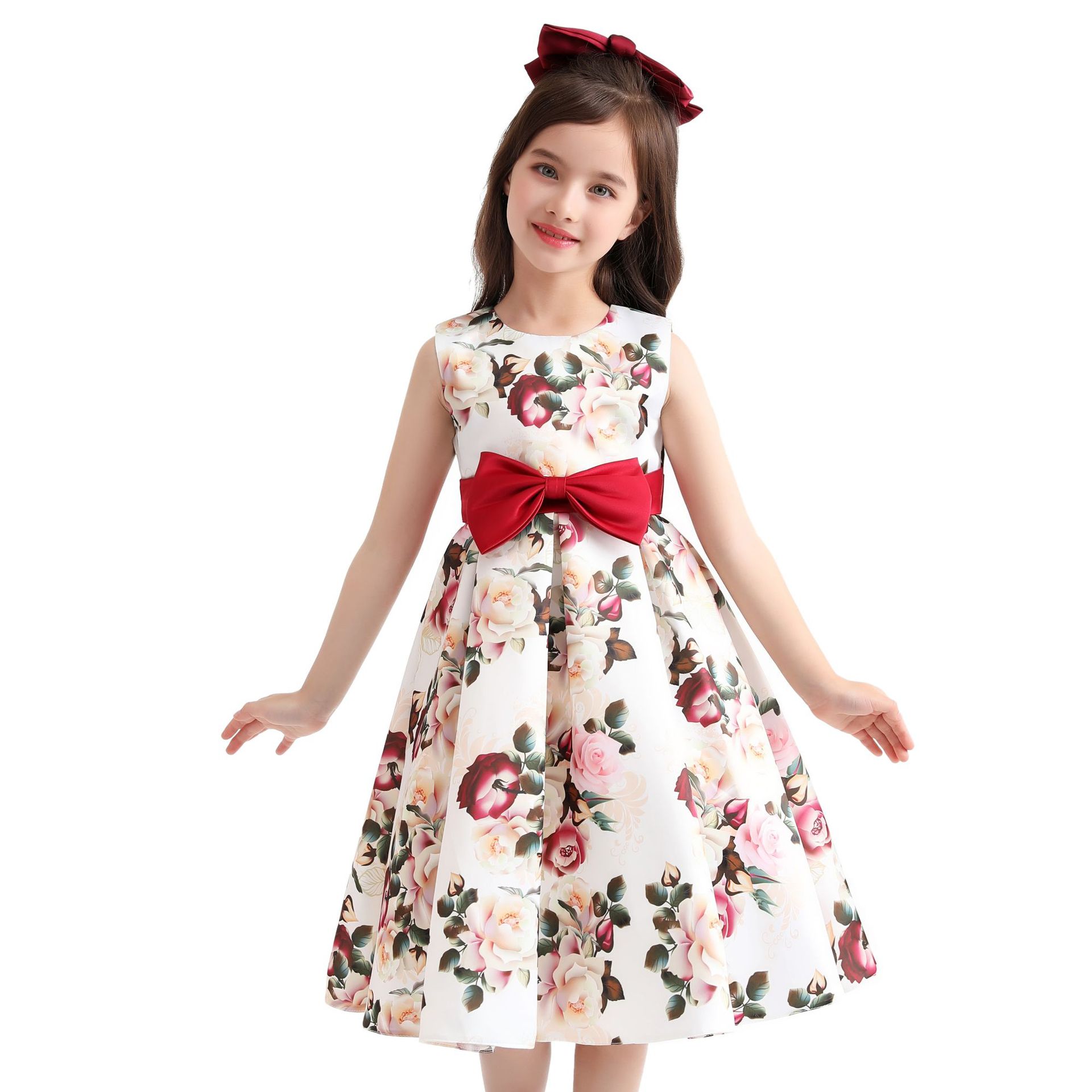 Party dress for children kids girls clothes Princess Dress-封面