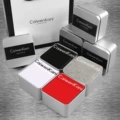 Four Strips (Black + Gray + White + Red)