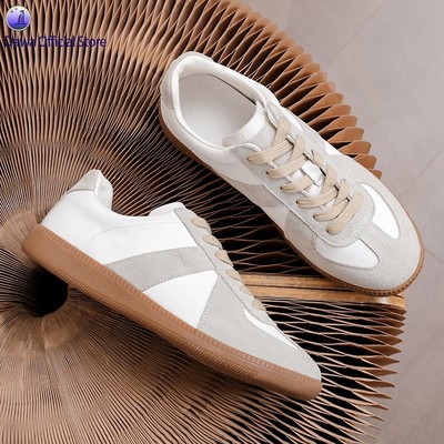 casual shoes for men Sneakers 低帮休闲板鞋复古运动真皮小白鞋