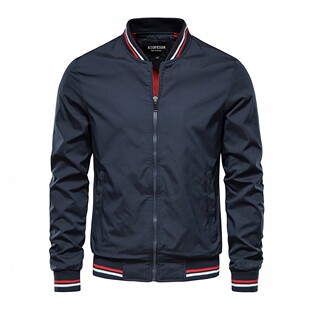 Autumn Male Slim Bomber Jacket Men Overcoat Baseball Jackets