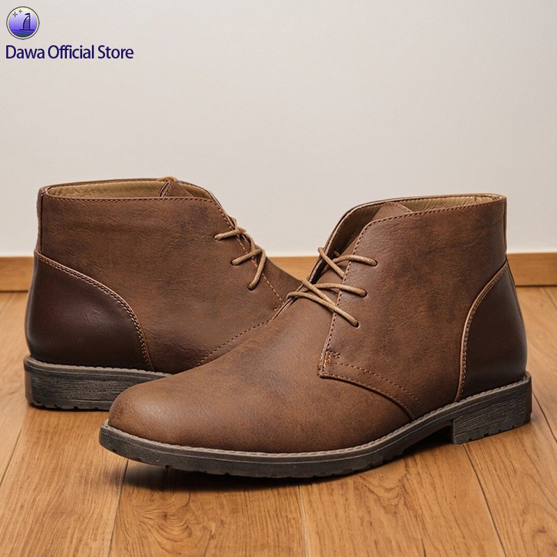 Men's retro desert work Martin boots 男士复古沙漠靴工装短靴