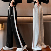 儿童春季 2026新款 休闲裤 中大童直筒阔腿裤 潮 女童裤 运动裤 子春秋款