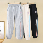 裤 长裤 子洋气童装 加绒加厚宽松休闲儿童运动裤 卫 春秋冬款 女童春季