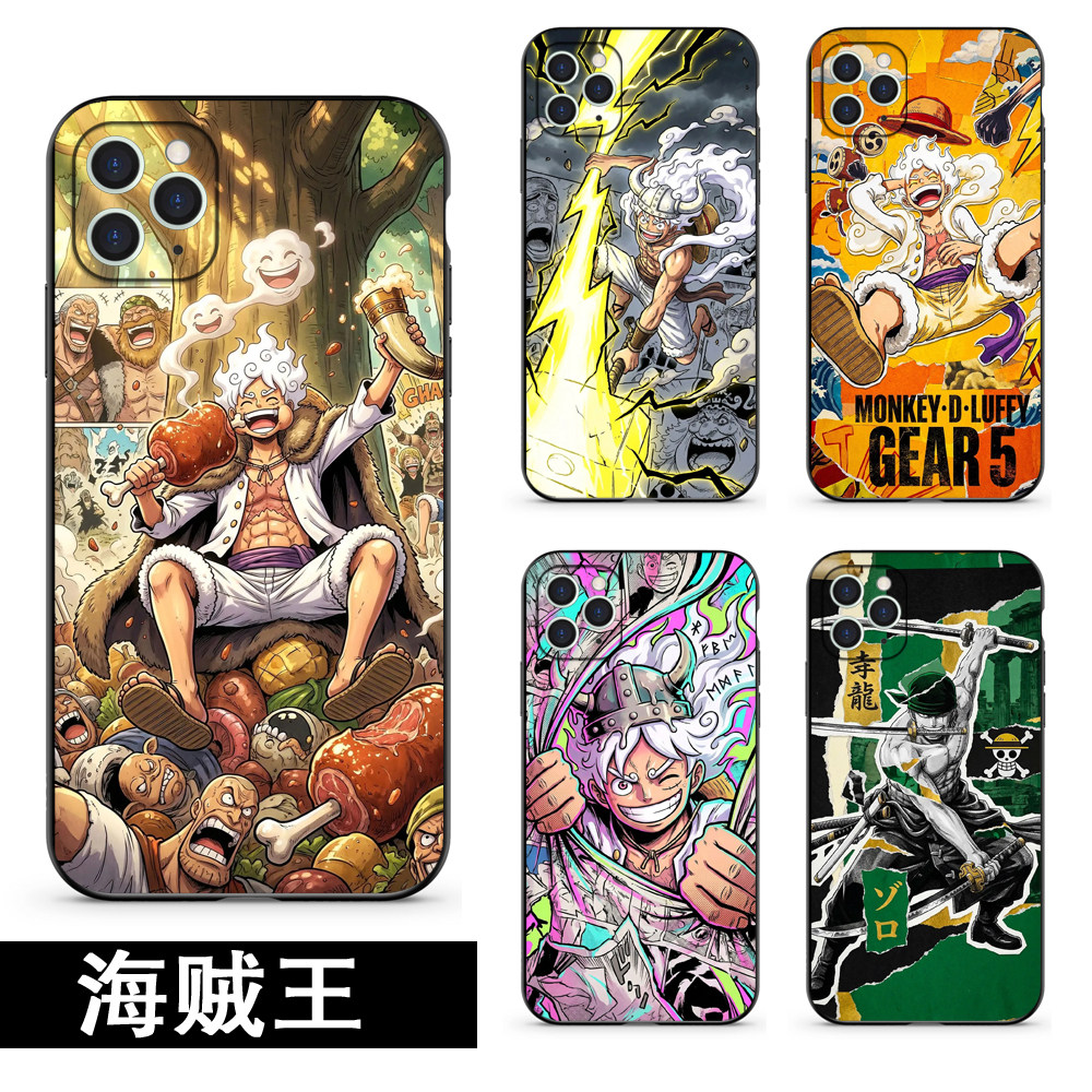 热血海贼王路飞乔巴手机壳适用苹果iphone17pro16红米note13k90华为p70小米17OPPO硅胶软壳onepiece周边