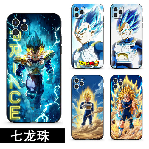 七龙珠动漫贝吉塔手机壳适用苹果iphone17pro16xs红米note13k90华为p70小米17OPPO周边硅胶软壳