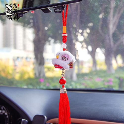 非遗手工国潮醒狮挂件