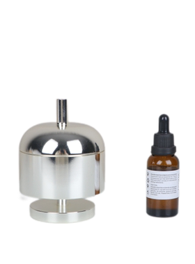 现代轻奢卧室无烟火精油不锈钢香薰样板间洗手间火山石香氛装饰品