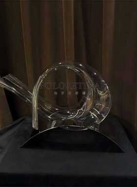 手工家用醒酒器水晶玻璃高端