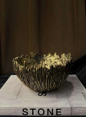 现代简约大理石花器装饰品