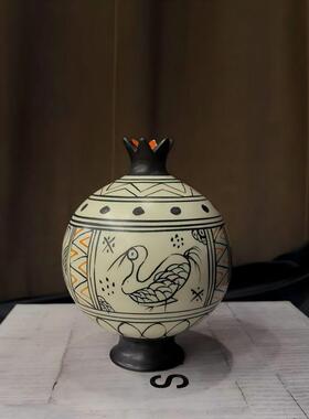 新中式大理石人物雕塑摆件