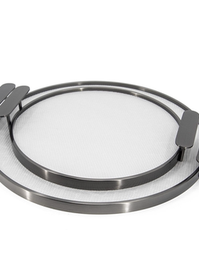 不锈钢+皮革现代简约客厅托盘