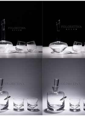 酒具套装手工威士忌水晶玻璃