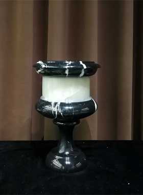 轻奢摆件手工民宿花器玻璃小众