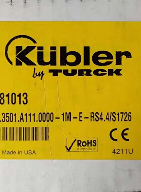 【全新原装】TURCK编码器 TD5.3501.A111.0—议价