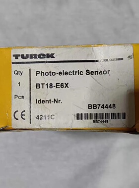 【全新原装】TURCK光电开关 BT18-E6X，原厂，—议价