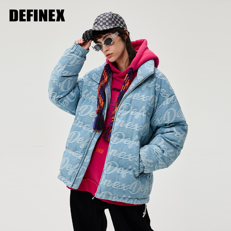 DEFINEX立领保暖棉夹克男女同款