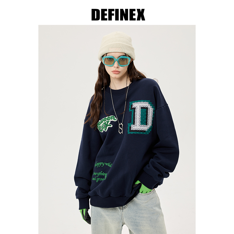 DEFINEX潮牌美式情侣卫衣男