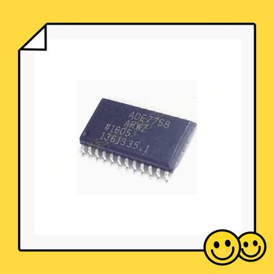 全新 ADE7758ARWZ ADE7758 ADE7758ARW SOP24 三相电能计量芯片