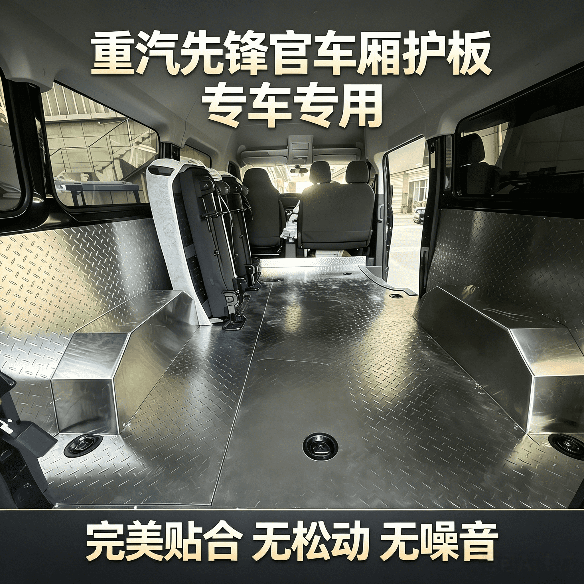 重汽先锋官v货拉拉不锈钢地板