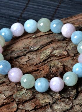 天然水晶摩根石手链