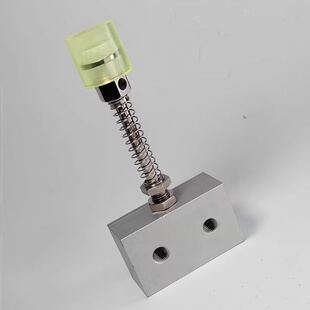 伸缩弹簧压块聚氨酯防撞头行程限位防撞胶优力胶缓冲器传感器检测