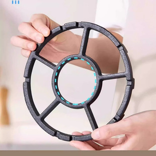 铸铁煤炭炉支架煤气炉灶台炭火炉架托锅架炉架小锅奶锅砂锅防滑架