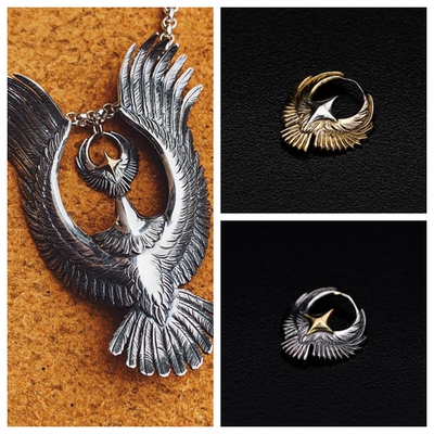 银饰日本吊坠HorizonBlue925银