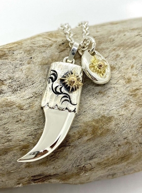 ARIZONA925银18k金太阳神吊坠