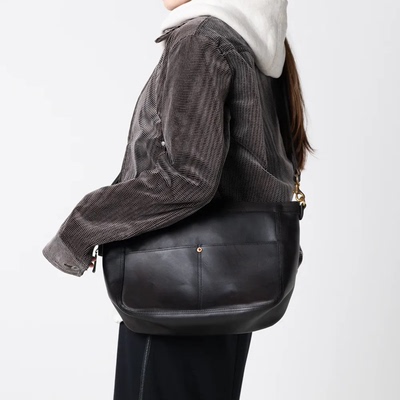 官方代理日本VASCO牛皮复古VS-312L木村拓哉款改版M号单肩斜挎包